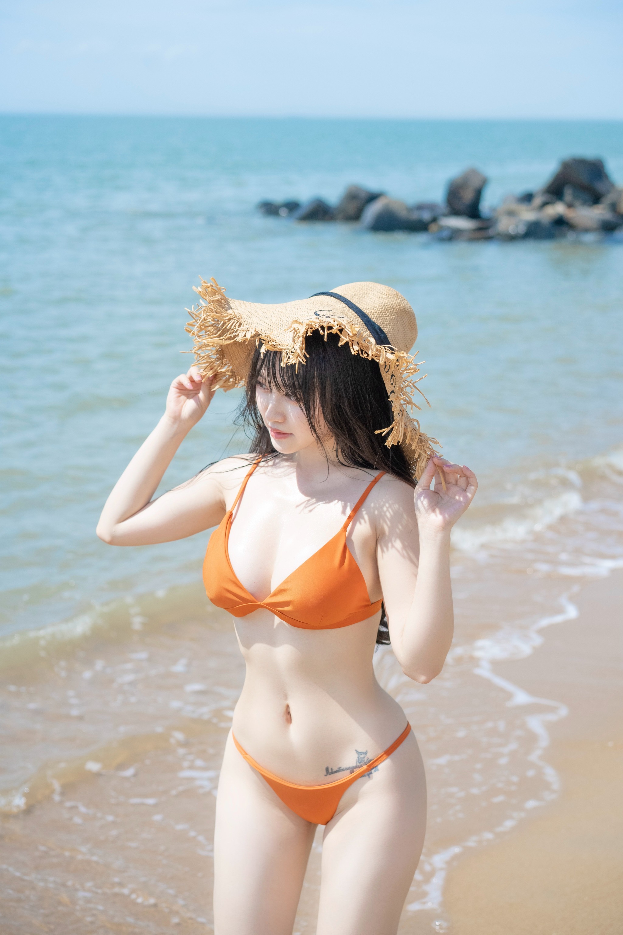 图片[1]-脱尾巴Mizuki – NO.004 沙滩 [20P]-XikXak